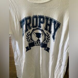 Bnwt trophy dad tshirt size medium could possibly fit a large